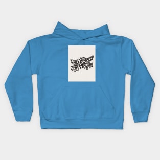 Words' worth Kids Hoodie